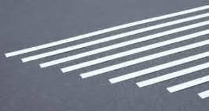 Evergreen #385 Strip .100 x .750 x24" (2.5 x 19.0 x 600mm) 4pce