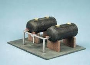 Ratio #315 N Scale Oil Tanks Kitset Ratio #315 N Scale Oil Tanks Kitset