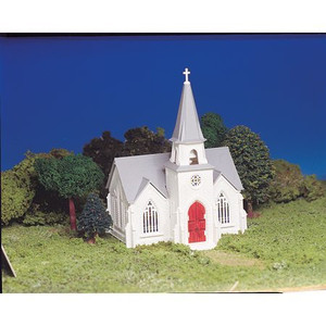 Bachmann Plasticville #45192 HO Snap Kit Cathedral