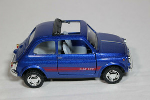Kinsmart #KIN-5004 1/32 Fiat 500-Pale Blue