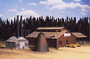 Walthers Cornerstone # 933-3058 HO Mountain Lumber Sawmill Kit Walthers Cornerstone # 933-3058 HO Mountain Lumber Sawmill Kit