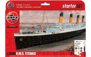 Airfix #A55314 1/1000 R.M.S. Titanic Starter Set Airfix #A55314 1/1000 R.M.S. Titanic Starter Set
