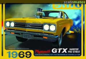 AMT #1180 1/25 1969 Plymouth GTX Hardtop Pro Street AMT #1180 1/25 1969 Plymouth GTX Hardtop Pro Street