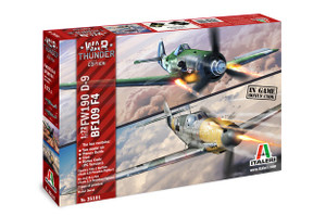 Italeri #35101 1/72 War Thunder FW190 D-9 and Bf109 F-4 Italeri #35101 1/72 War Thunder FW190 D-9 and Bf109 F-4