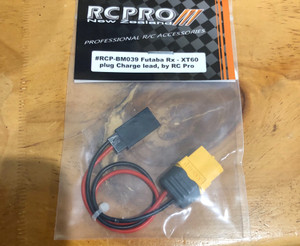 RC Pro #RCP-BM039 XT60-Futaba RX Charge Lead For C6Dmini Charger