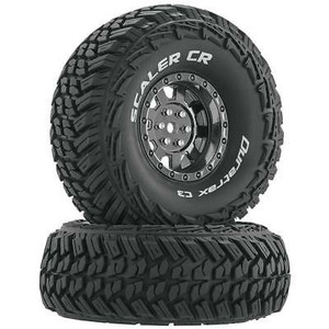 Duratrax #DTXC4023 1.9 Duratrax DTXC4023 1.9" Scaler CR C3 Mounted Tires Black Chrome Wheels Duratrax #DTXC4023 1.9 Duratrax DTXC4023 1.9" Scaler CR C3 Mounted Tires Black Chrome Wheels