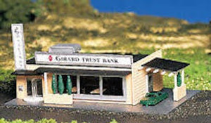 Plasticville #45804 N Gauge Drive-In Bank