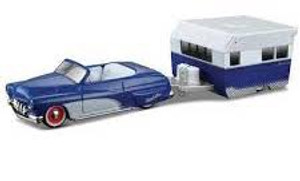 Maisto #15368 1/64 1950 Mercury with Alameda Trailer