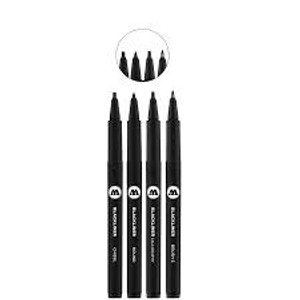 Molotow #MO200494 Blackliner -Set of 4