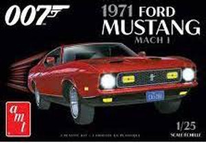 AMT #1187 1/25 1971 Ford Mustang-"Diamonds are Forever" AMT #1187 1/25 1971 Ford Mustang-"Diamonds are Forever"