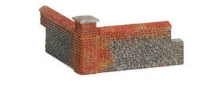 Hornby #R8978 OO Brick Walling-Corners Hornby #R8978 OO Brick Walling-Corners
