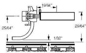 Kadee #119 Magne-Matic Metal "SE" Shelf Whisker Couplers Kadee #119 Magne-Matic Metal "SE" Shelf Whisker Couplers