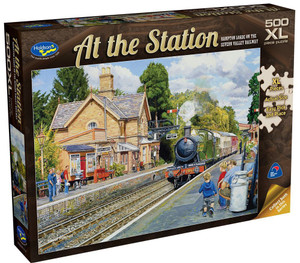 Holdson # 77181 At The Station Hampton Loade On The Severn Valley Railway   500XL  Puzzle