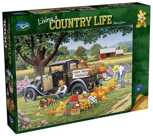 Holdson # 77164 Country Life Home Grown 1000 Pc Puzzle Holdson # 77164 Country Life Home Grown 1000 Pc Puzzle