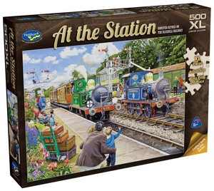 Holdson # 77182 At The Station Horsted Keynes On The Bluebell Railroad  500XL Pc  Puzzle