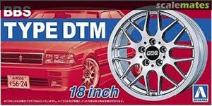 Aoshima #5242 1/24 Rims and Tyres-BBS Type DTM