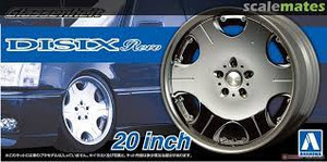 Aoshima #5373 1/24 Rims and Tyres-Glassenheit Disix Revo
