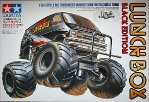 Tamiya #58546 Lunch Box Black Edition 1/12 Kit ( ESC Included) Tamiya #58546 Lunch Box Black Edition 1/12 Kit ( ESC Included)