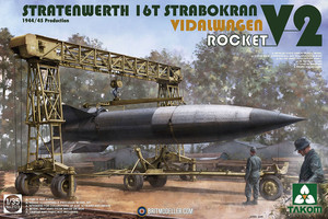 Takom #2123 1/35 Stratenwerth 16T Strabokran Vidalwagen Rocket V2 Takom #2123 1/35 Stratenwerth 16T Strabokran Vidalwagen Rocket V2