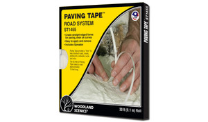 Woodland Scenic #ST1455 Paving Tape Road System