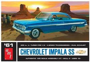 AMT # 1013 1/25 1961 Chevy Impala SS