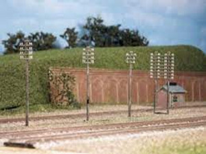 Ratio #211 N Telegraph Poles-10 pce Ratio #211 N Telegraph Poles-10 pce