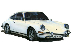 Fujimi #126685 1:24 Porsche 911S Coupe 1969