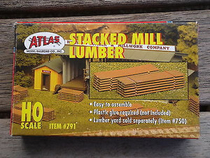 Atlas #ATL791 Stacked Milled Lumber