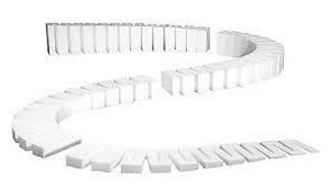 Woodland Scenics #ST1411 Incline/Decline Set 4% (4 Pce)