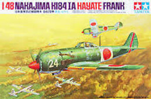 Tamiya #61013 1/48 Nakajima Hayate (Frank)
