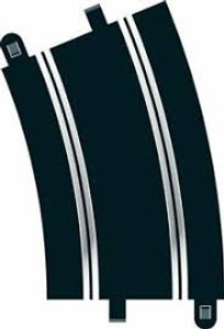 Scalextric #C8235 Radius 4 Curve 2pcs 22.5 Degrees Scalextric #C8235 Radius 4 Curve 2pcs 22.5 Degrees