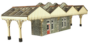 Metcalfe #PO322 OO Island Platform Building