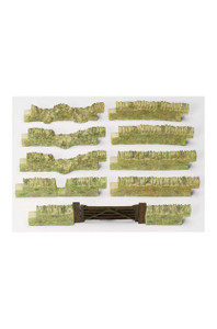 Hornby #R8527  1/76 00 Granite Wall  Pack No2