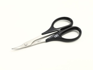Tamiya #74005 Curved Scissors for Plastic Tamiya #74005 Curved Scissors for Plastic