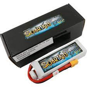 Gens-Ace #GA2200-3S-30C 11.1V withEC3 Soaring Series Gens-Ace #GA2200-3S-30C 11.1V withEC3 Soaring Series