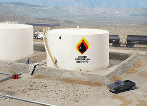 Walthers Cornerstone #933-3167 HO Wide Oil Storage Tank Walthers Cornerstone #933-3167 HO Wide Oil Storage Tank