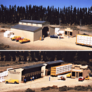 Walthers Cornerstone #933-3057 HO Walton and Sons Lumber Walthers Cornerstone #933-3057 HO Walton and Sons Lumber