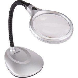 Carson #LM-20 DeskBrite 200 LED Light and Magnifier and Desk Lamp