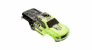 ARRMA #AR402253 Granite 4X4 Painted Body-Green/Black ARRMA #AR402253 Granite 4X4 Painted Body-Green/Black