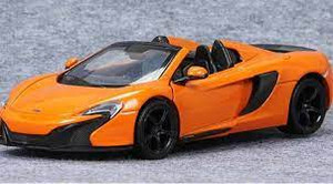 Motor Max #79326OR 1/24 McLaren 650S Spider-Orange