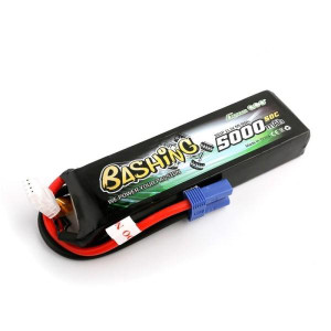 Gens Ace #GA5000-4S60-B 5000mAh 4S1P 14.4V 60C LiPo w/EC5 Plug - Bashing Series Gens Ace #GA5000-4S60-B 5000mAh 4S1P 14.4V 60C LiPo w/EC5 Plug - Bashing Series