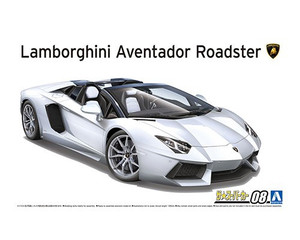 Aoshima #5866 1/24 Lamborghini Aventador Roadster