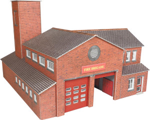 Metcalfe #PO289  HO/OO Fire Station