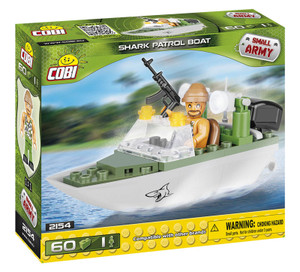 Cobi #2154 Shark Patrol Boat 60Pcs Cobi #2154 Shark Patrol Boat 60Pcs