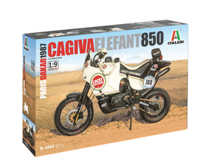 Italeri #4643 1/9 Cagiva 850 Paris Dakar Italeri #4643 1/9 Cagiva 850 Paris Dakar