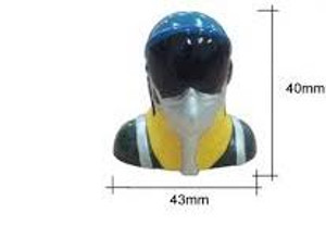 Seagull Models #PA5 Fighter Pilot Model 40h x 43w