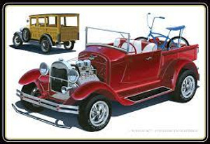 AMT #1269 1/25 1929 Ford Woody Pickup/w Bonus Bike AMT #1269 1/25 1929 Ford Woody Pickup/w Bonus Bike