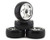 Integy #INTC23238  Team Integy "Type I" Complete Drift Wheel & Tire Set (Chrome) (4)