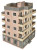 Metcalfe #PO360 OO Low Relief Tower Block