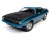 AutoWorld #AMM1225 1/18 1970 Plymouth AAR Cuda-Blue Fire Met.